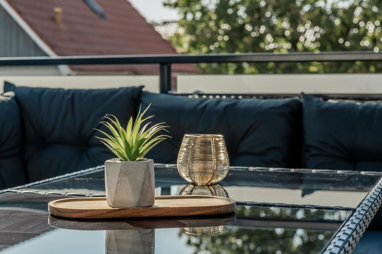 Gt-City Suite 01 I Gasgrill I Smart-Tv I Balkon Гютерсло Экстерьер фото