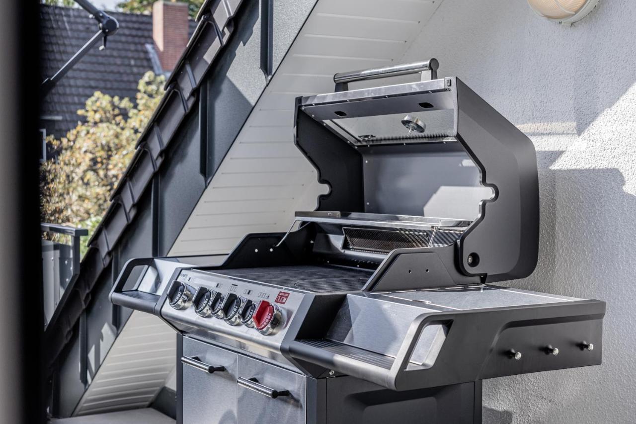 Gt-City Suite 01 I Gasgrill I Smart-Tv I Balkon Гютерсло Экстерьер фото