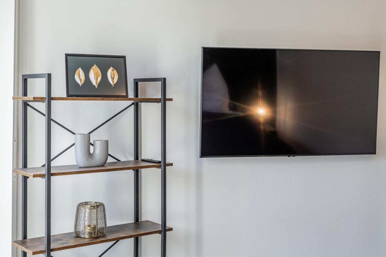 Gt-City Suite 01 I Gasgrill I Smart-Tv I Balkon Гютерсло Экстерьер фото
