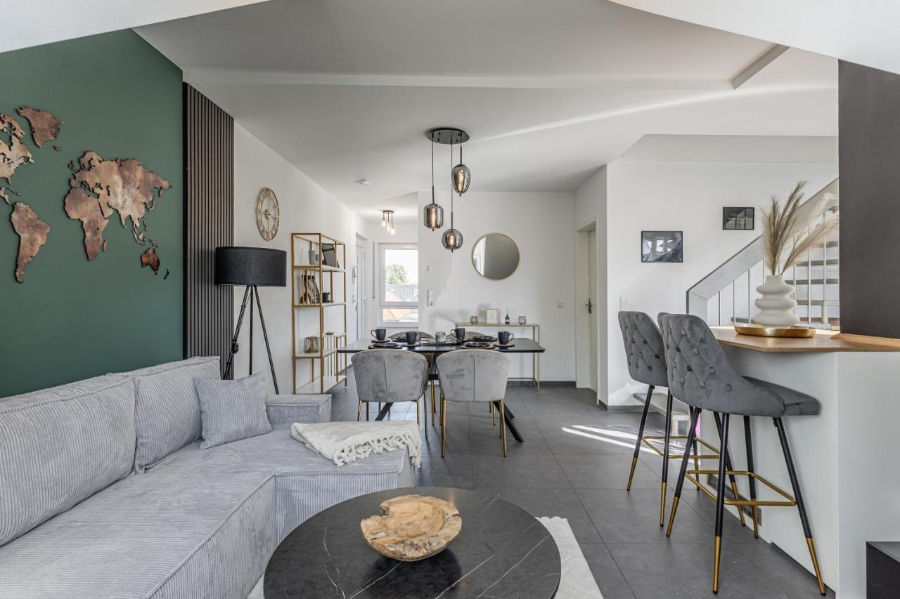 Gt-City Suite 01 I Gasgrill I Smart-Tv I Balkon Гютерсло Экстерьер фото